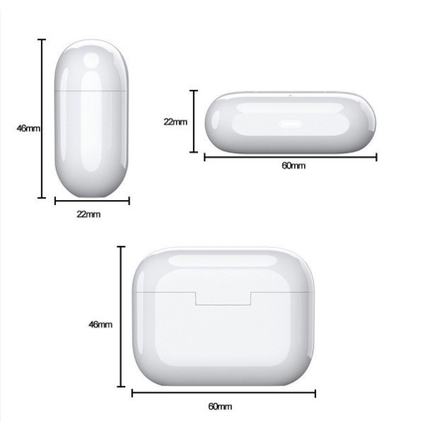 Tai nghe bluetooth tws tai nghe không dây 5.0 giảm tiếng ồn không dây ban đầu với micrô cảm ứng thông minh