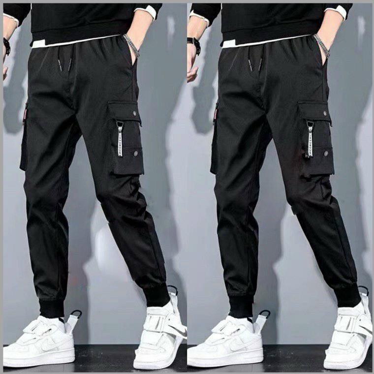 Quần jogger nam kaki đẹp mã PTZ.16 dài trơn túi hộp kiểu bó ống mùa hè Phong Cách Hàn Quốc