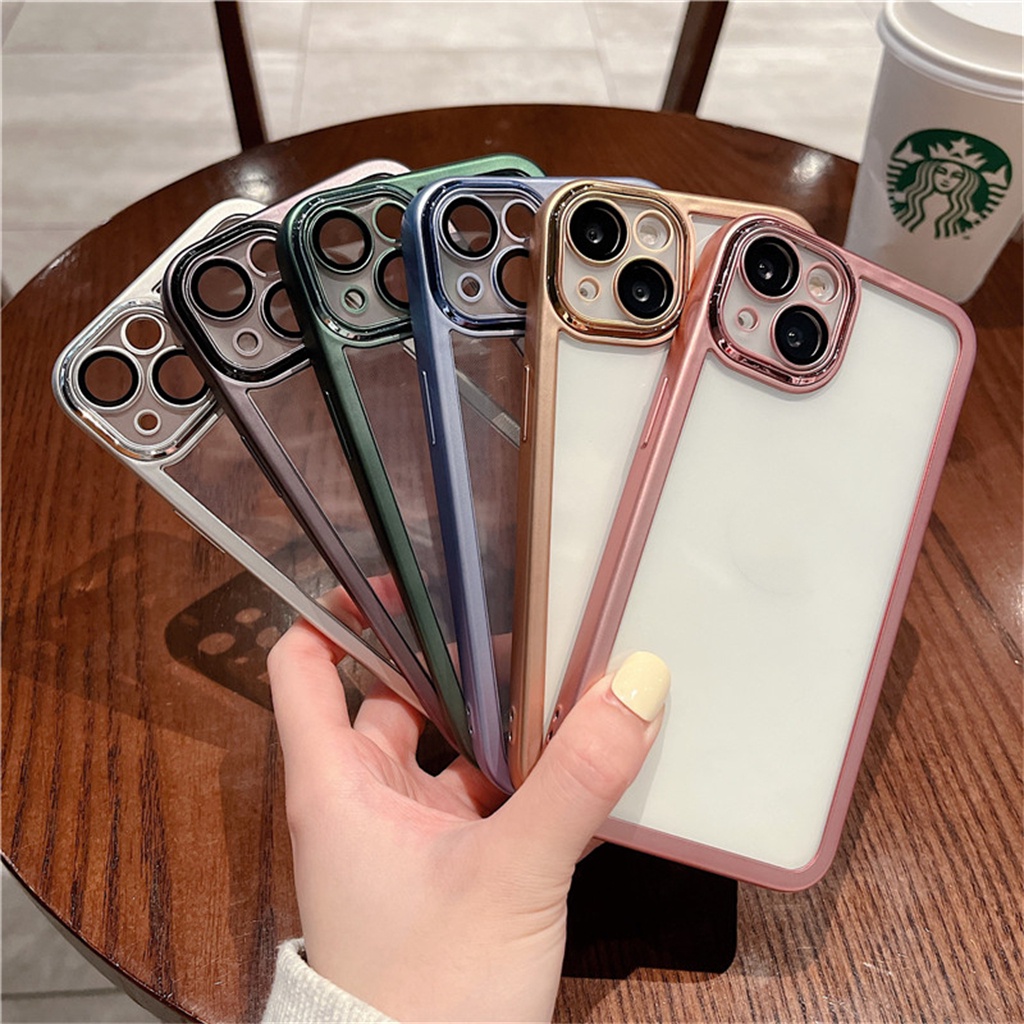 Ốp Điện Thoại Nhám Sang Trọng Có Tấm Bảo Vệ Camera Cho iPhone 11 13 12 Pro max X XR XS max 7 8 Plus SE 2020 2022