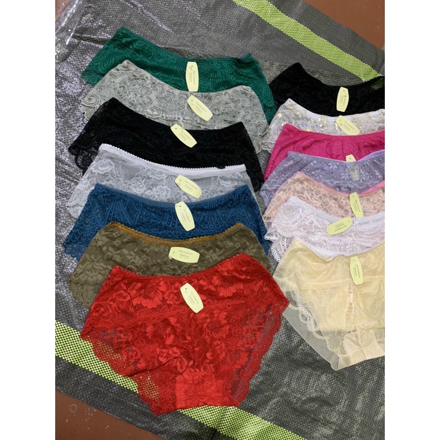 Bộ 10 Quần Lót Ren Công Chúa Sexy Freesize Dưới 65kg Chíp Ren Tiểu Thư Dễ Thương Susi Shop