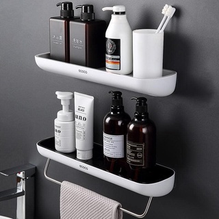 Kệ để đồ nhà tắm Ecoco sử dụng dán cường lực.