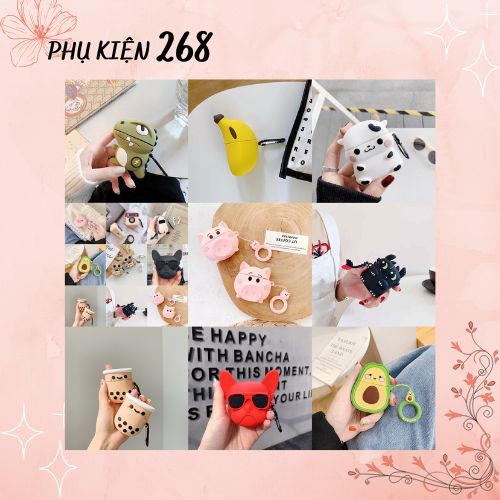 Vỏ Bao Airpod Đựng Tai Nghe Không Dây Bảo Vệ i12-[Ap1/2