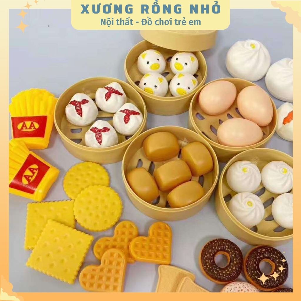 Bộ đồ chơi nấu ăn 88 món đầy đủ chi tiết thoả sức chế biến cho các đầu bếp tương lai - Đồ chơi nhà bếp