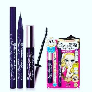 Set Kẻ mắt kèm Mascara Kiss me Nhật Bản