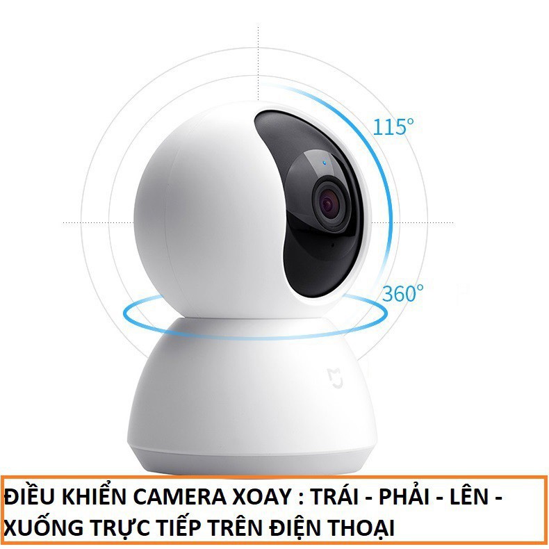 Camera ip xoay 360 độ Xiaomi Mijia 1080p 2021 Quốc tế Chính Hãng DWG BH 12 tháng Lưu trữ đám mây miễn phí- Minh Tín Shop | BigBuy360 - bigbuy360.vn