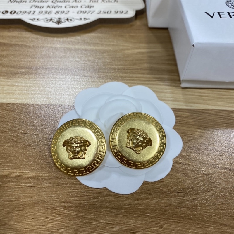 Bông tai Versace cao cấp full box