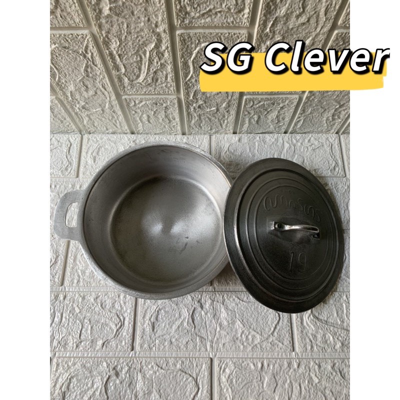 Nồi gang miên 19cm gang nguyên chất 100%