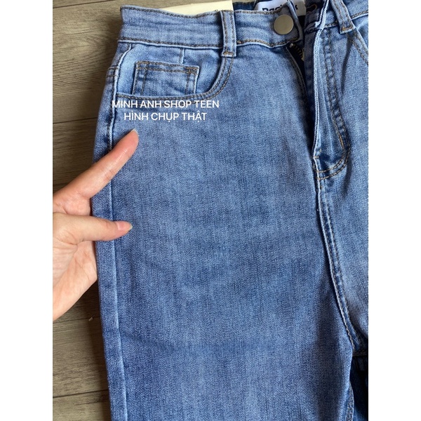 QUẦN JEAN NỮ DÀI LƯNG CAO ( loại 1)