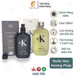 Nước Hoa Nam Nữ CtK 100ml - Dầu Thơm Cam, Chanh, Thảo Mộc Thơm Lâu, Lưu Hương Từ 8H CtK Trắng, CtK Đen