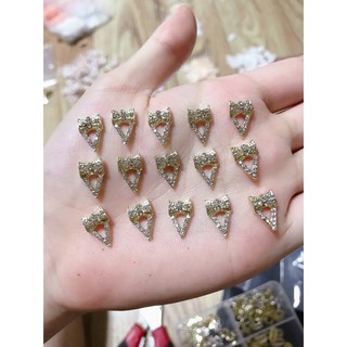 Cham nail- cham đính cao cấp- phụ kiện nail- Cham nơ