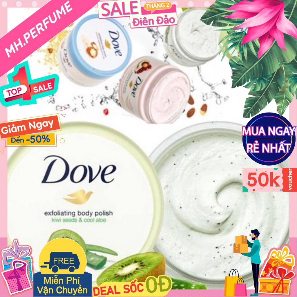 Tẩy tế bào chết Dove 225G #MH.PERFUME
