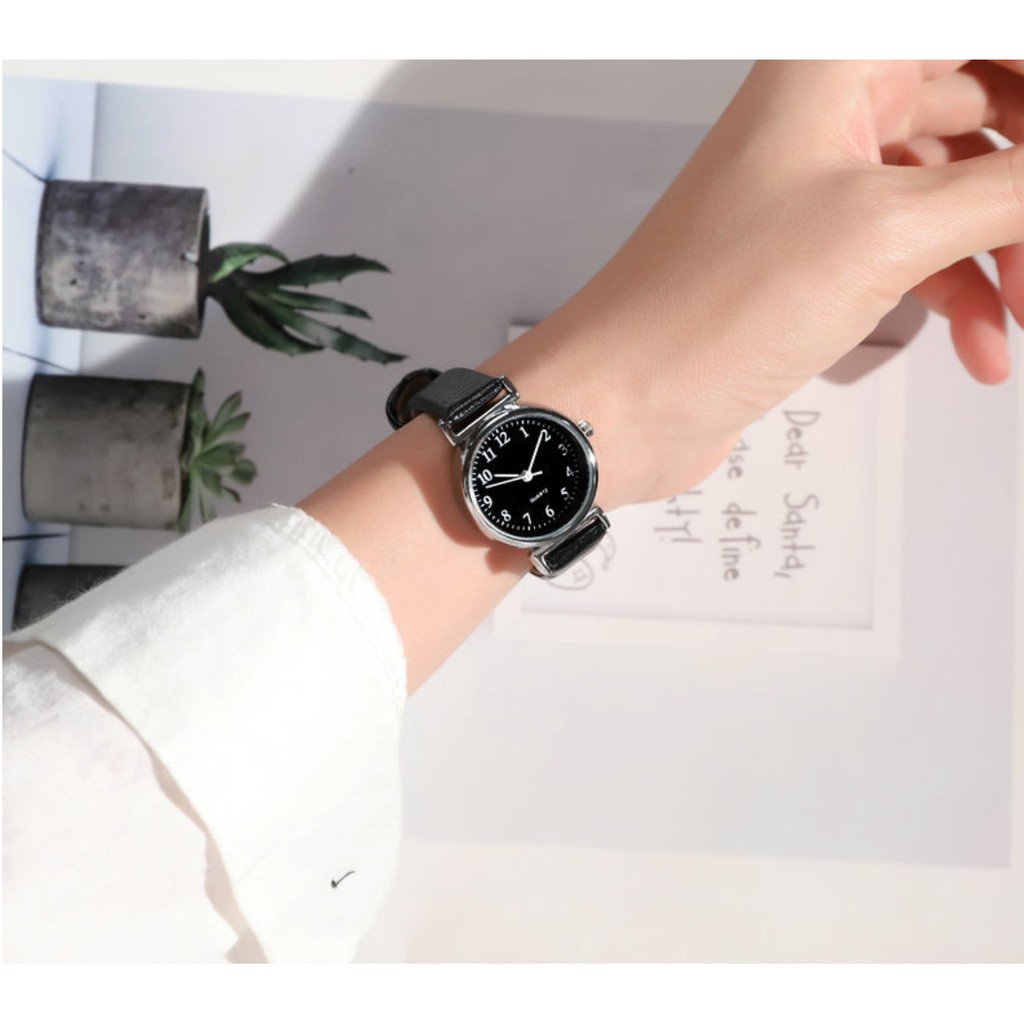 [SIÊU HOT] ĐỒNG HỒ NỮ DÂY DA QUARTZ MẶT TRÒN NHIỀU MÀU MS177 CỰC ĐẸP | BigBuy360 - bigbuy360.vn