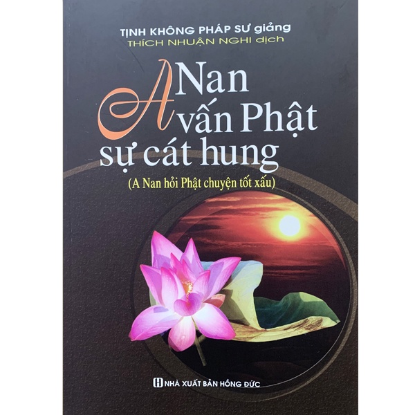 Sách - A Nan Vấn Phật Sự Cát Hung