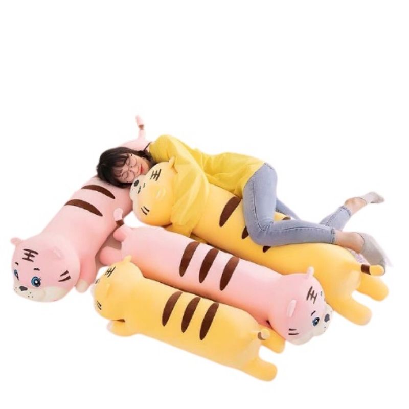 Gấu Bông❤️Gối Ôm Hổ Nằm vải cao cấp gòn bi 100%