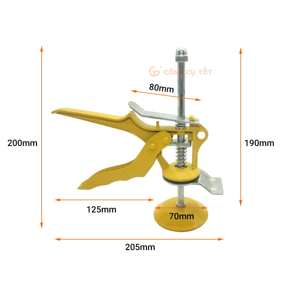 Bộ 4 Con đội lấy cốt gạch ốp tường 1 trụ bóp tay