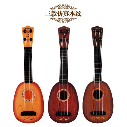 Đàn Guitar mini cho bé - Ukulele nhạc cụ mầm non đồ chơi