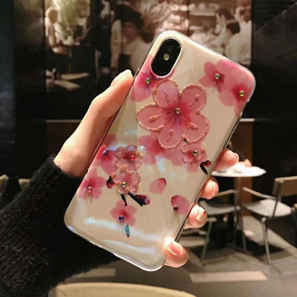 ỐP IP Hình hoa đào
