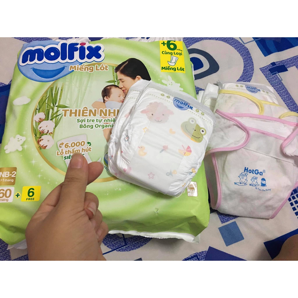 Bỉm MOLFIX tã quần/dán NB100,XS780,S64,M84,L76,XL70,XXL64,...