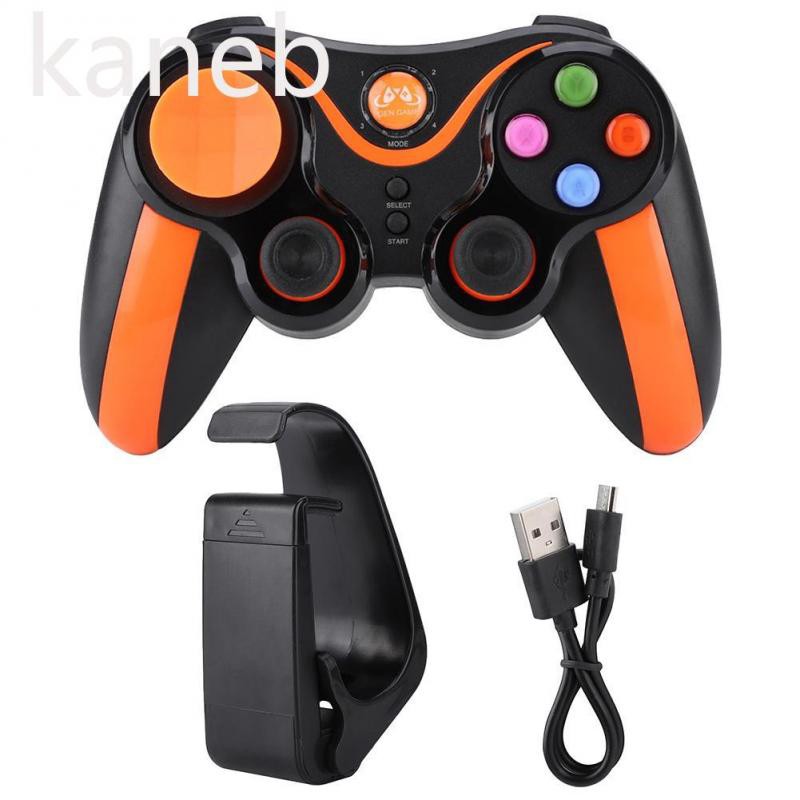 Tay cầm chơi game Bluetooth Kaneb kết nối với TV/ điện thoại thông minh hỗ trợ Android / iOS Win 7/8/10 - Hàng nhập khẩu