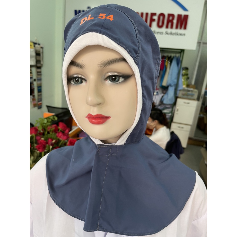 NÓN TRÙM MÀU XÁM THỦY SẢN CHUYÊN DỤNG _ HÌNH CHỤP THẬT