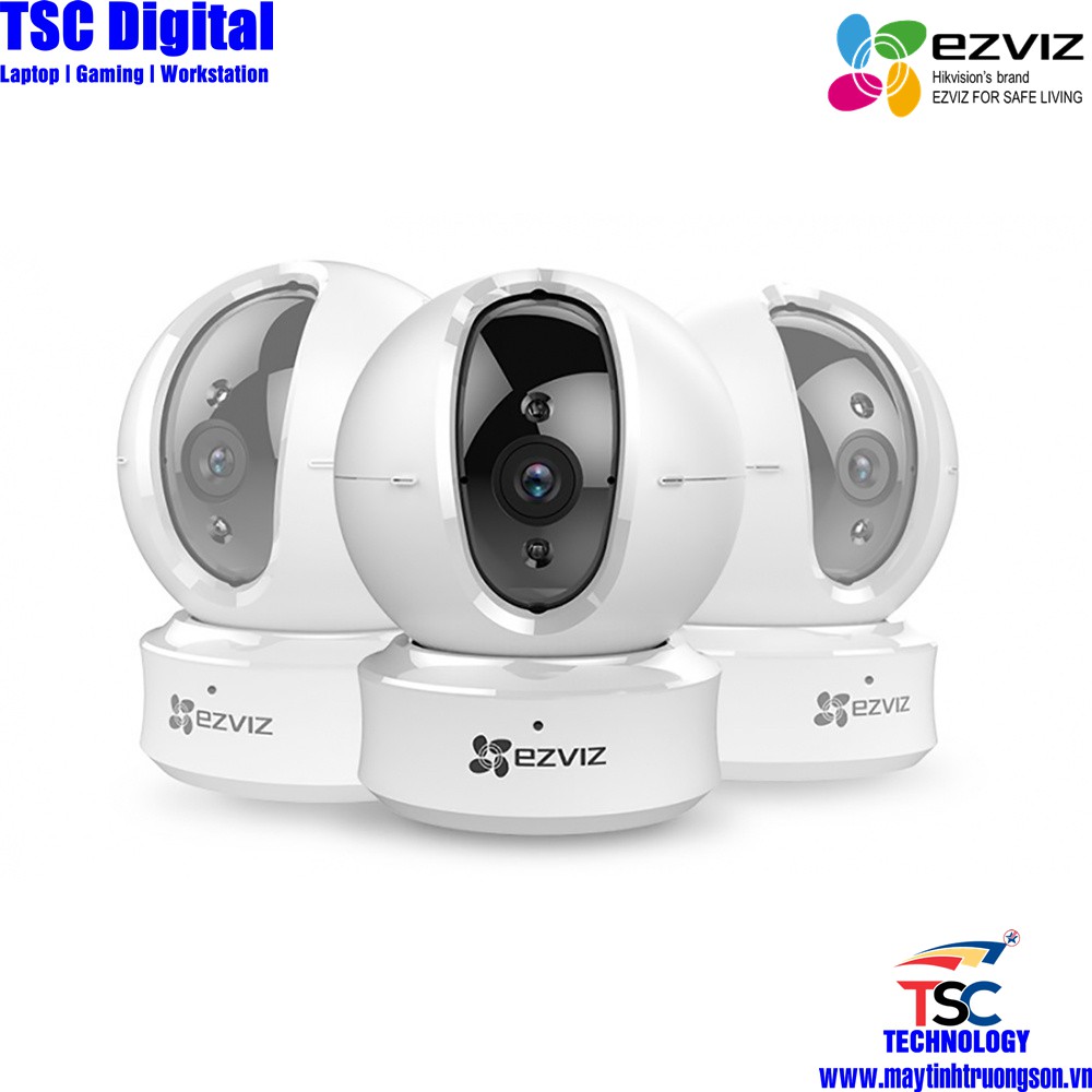 Camera IP Wifi EZVIZ CS-CV246/ 1MP & CS-C6N 2MP | Chính Hãng Kèm Thẻ Lưu Trữ 128Gb