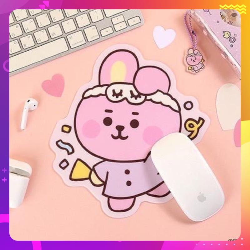 Miếng lót chuột BT21 party cooky