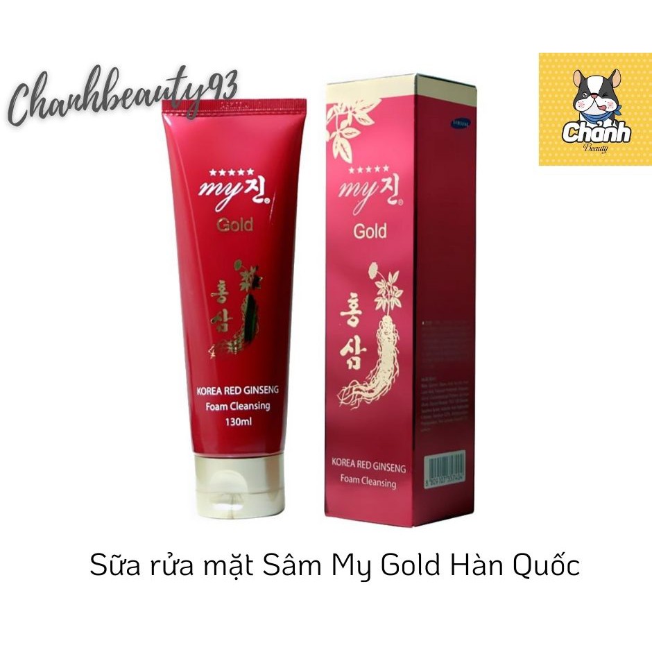 Sữa Rửa Mặt Sâm Đỏ Hàn Quốc