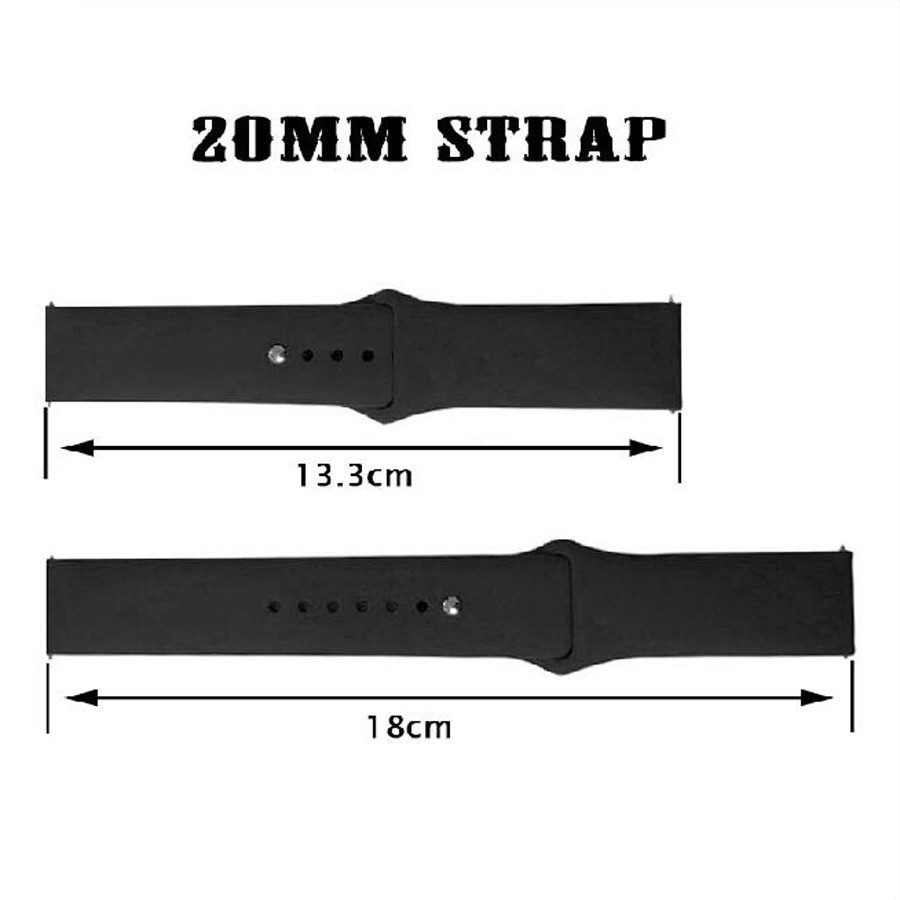 Dây Đeo Silicon Mềm 46mm Cho Đồng Hồ Thông Minh Huawei watch GT 3 42mm