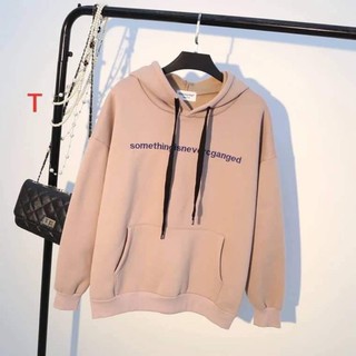 Bst áo hodie something chữ nhỏ tr&đ 5508 03