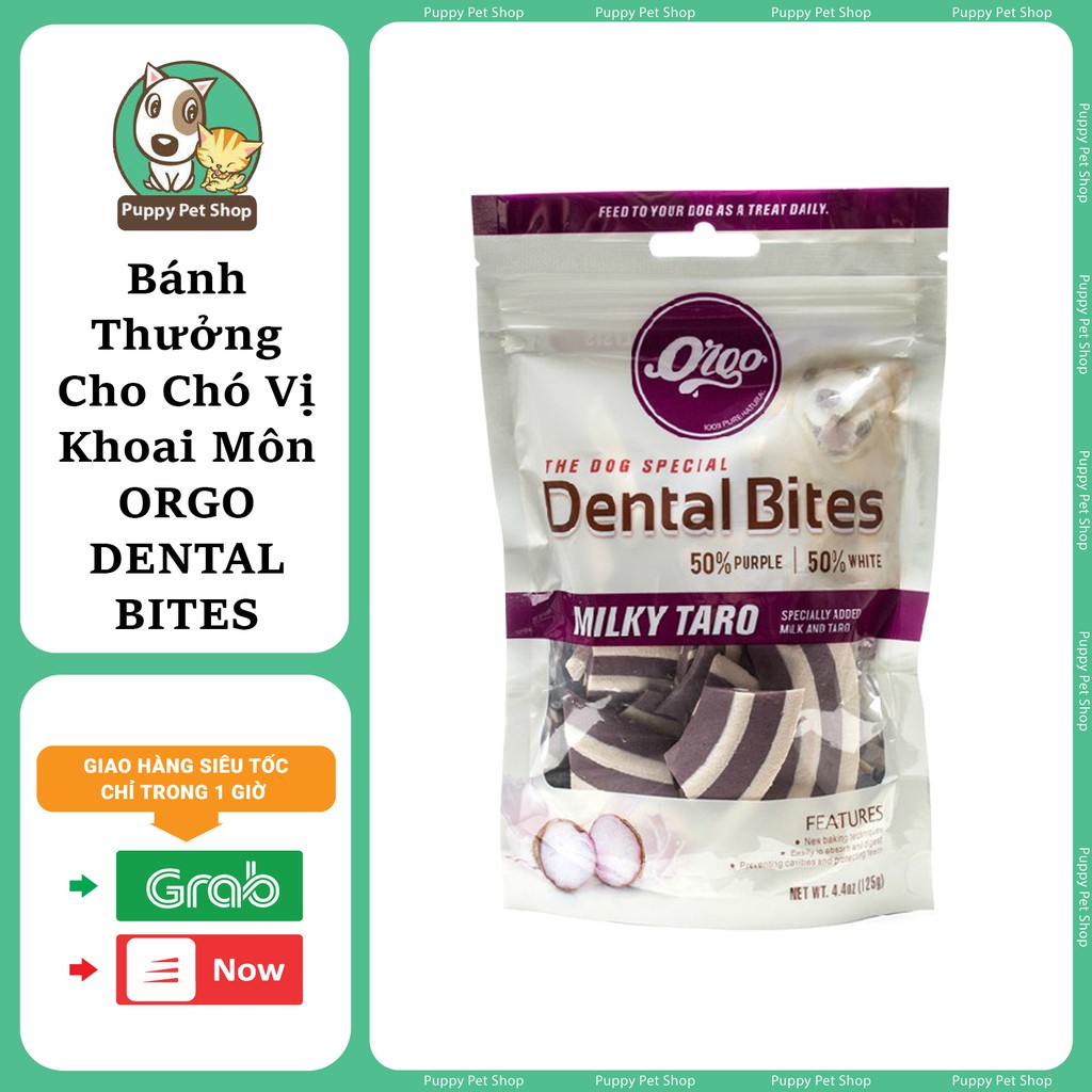 Xương Gặm Cho Chó Orgo Denta Bites 120g