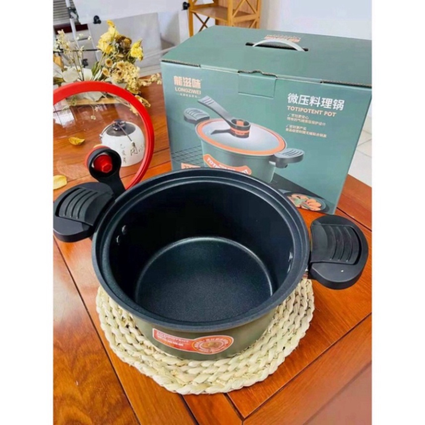 NỒI ÁP SUẤT ĐA NĂNG Nồi Áp Suất Bí Ngô 6L Thông Minh, Nồi Hầm 4in1 Đa Năng, Hầm Gà, Cháo  helenstore68