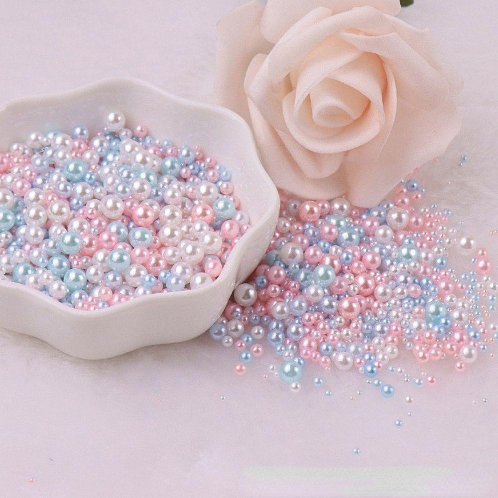 Hạt Ngọc Trai 1.5-4mm Trang Trí Móng Tay Nghệ Thuật DIY