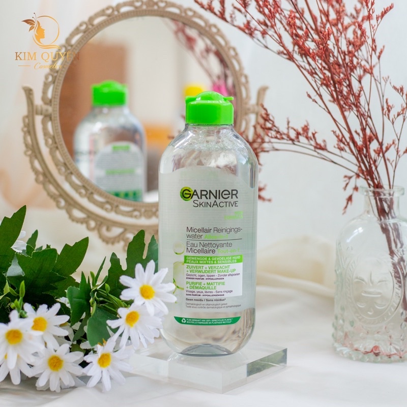 Nước Tẩy Trang Micellar Garnier Skinactive Cleansing Water