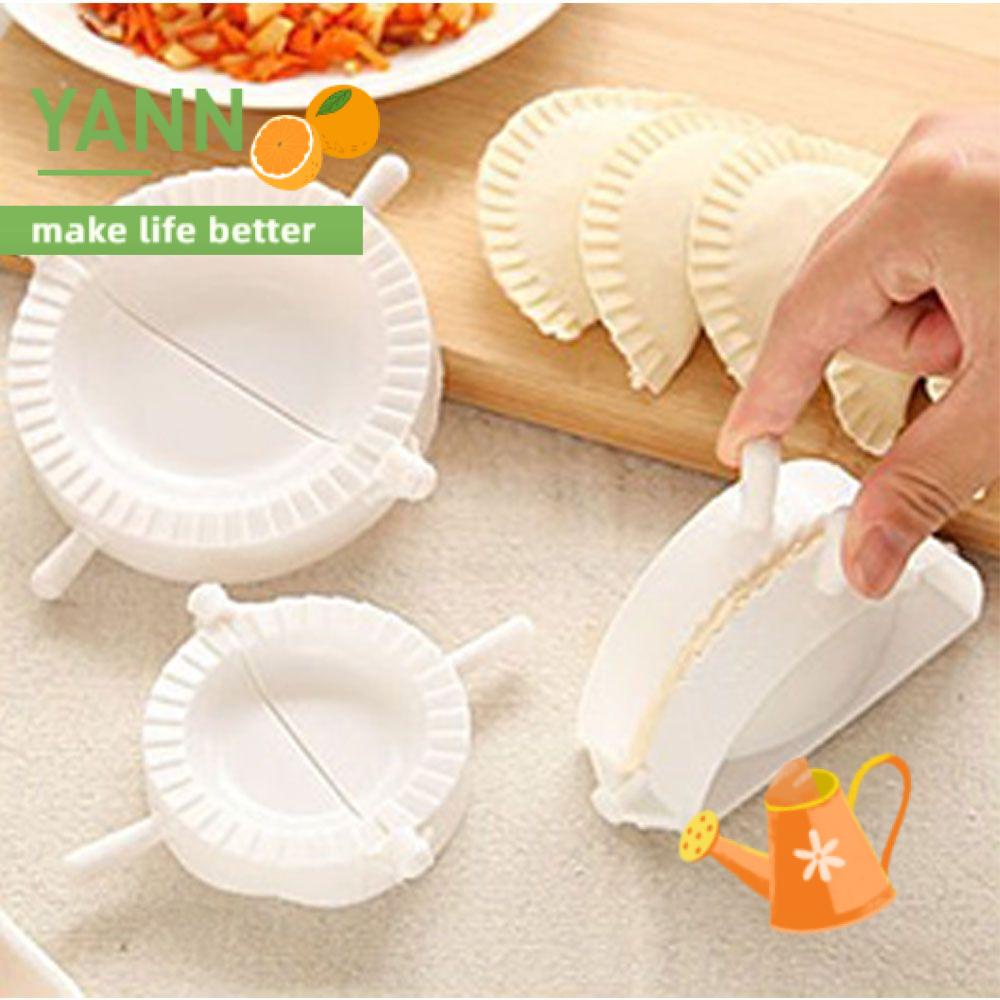 YANN new Dumpling Mold Christmas Clamp Dumpling Maker Party Dinner 3 size Kitchen  supplies Making Tools Plastic