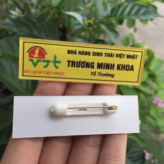 BẢN TÊN NHÂN VIÊN IN HÌNH THEO YÊU CẦU