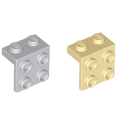 Đồ chơi xếp hình Lego Gạch lẻ Bracket 1 x 2 - 2 x 2