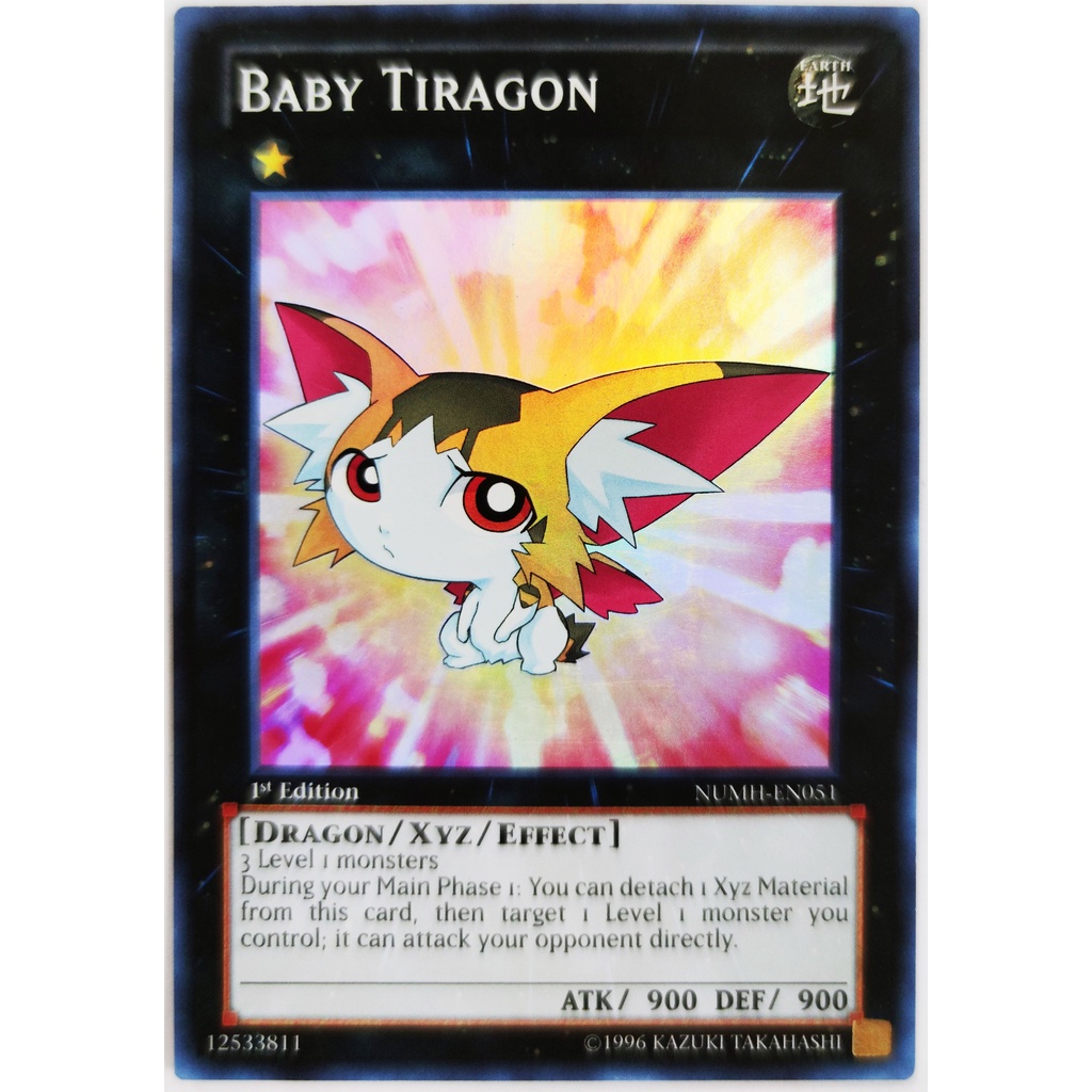 [Thẻ Yugioh] Baby Tiragon |EN| Super Rare (ZEXAL)