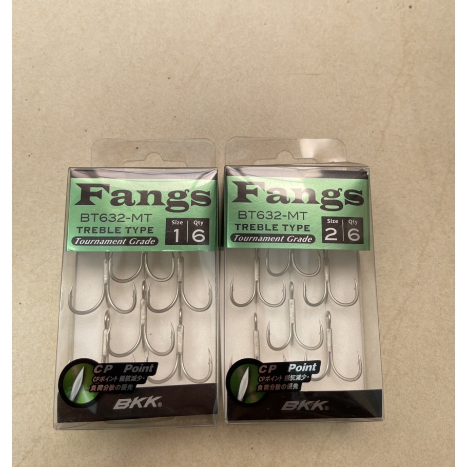 ￼01 hộp lưỡi 3 tiêu BKK Fangs BT632-MT