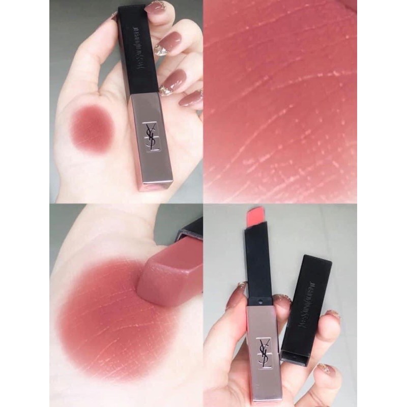 Son YSL THE SLIM GLOW MATTE 207 ILLEGAL ROSY NUDE