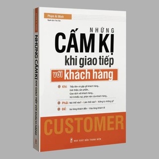 Sách - Những Cấm Kị Khi Giao Tiếp Với Khách Hàng [ Minh Long ]