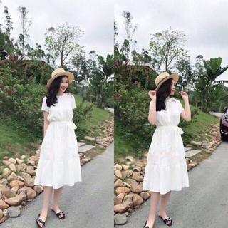 Váy đũi thắt nơ siêu xinh