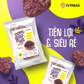 [Hoả Tốc] Combo 1kg Cơm gạo lức ăn liền Fitpack 200g