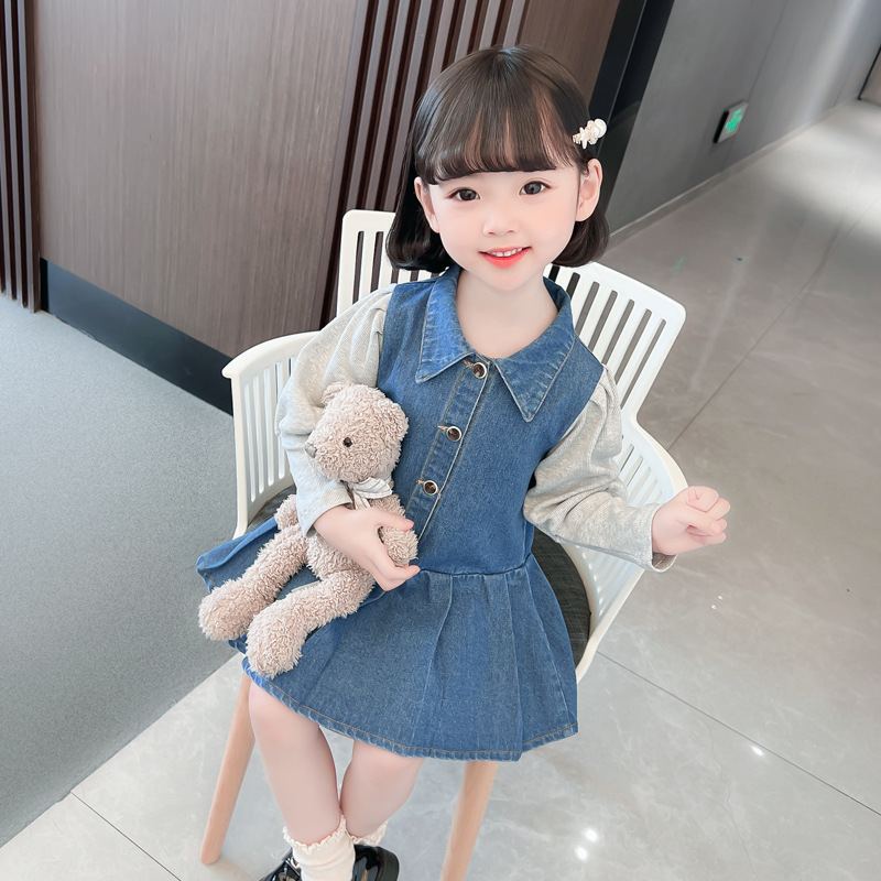 Đầm Jean Cho Bé Phong Cách