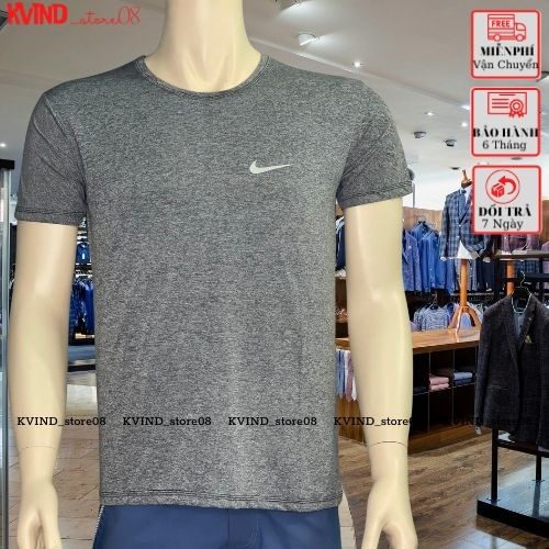 Áo Thun Nam Mè Tay Ngắn Cổ Tròn Chất Thun Mè Co Giản 4 Chiều Thấm Hút Mồ Hôi- KVIND_Store08