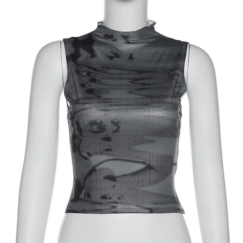 Set Áo Cổ Yếm Cột Nơ + Chân Váy Ren Lưng Cao Thời Trang