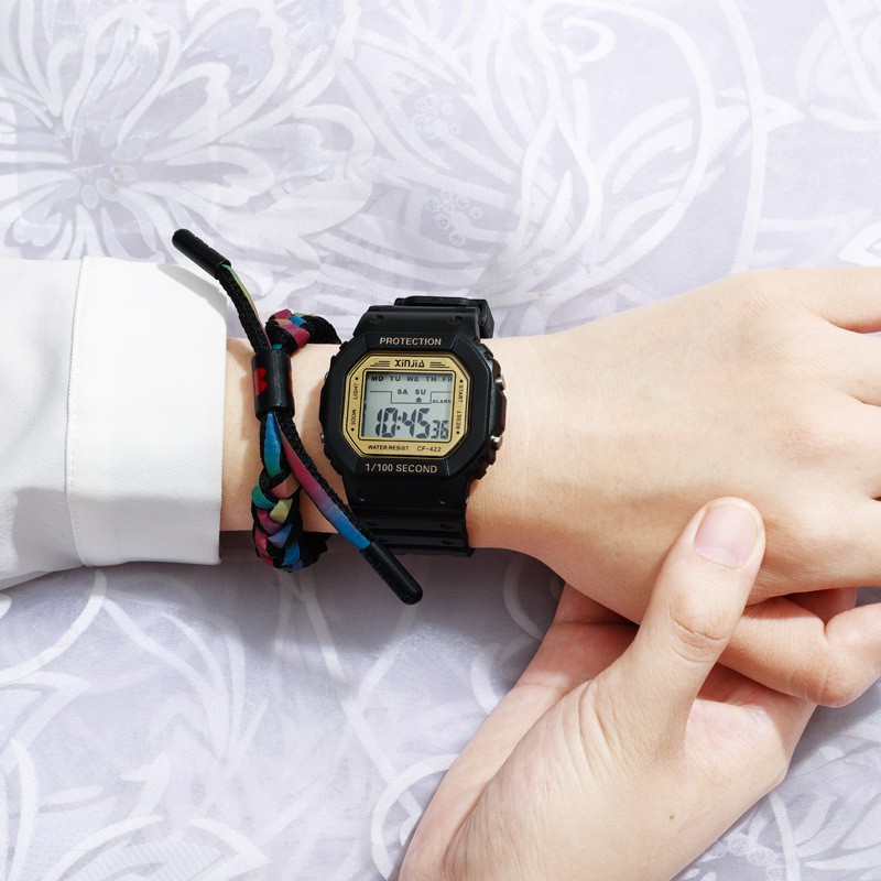 Đồng hồ thể thao nam nữ XINJIA điện tử, full chức năng, cá tính