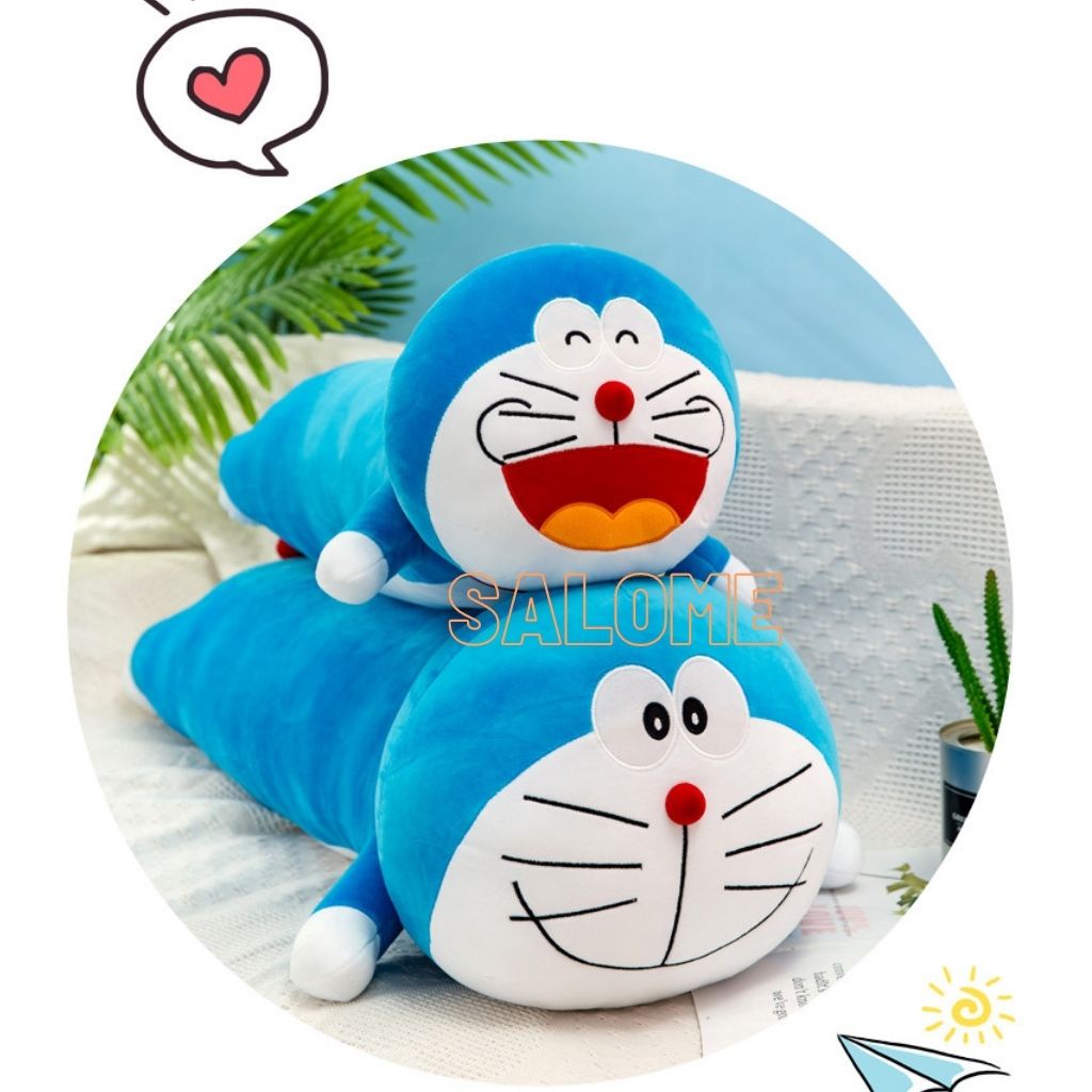 Gấu Bông Doraemon Nằm Size 1m tphcm, Gấu Bông Doremon To, Kiểu Dáng Cute, Thú Nhồi Bông doremon Cute Dễ Thương Đẹp