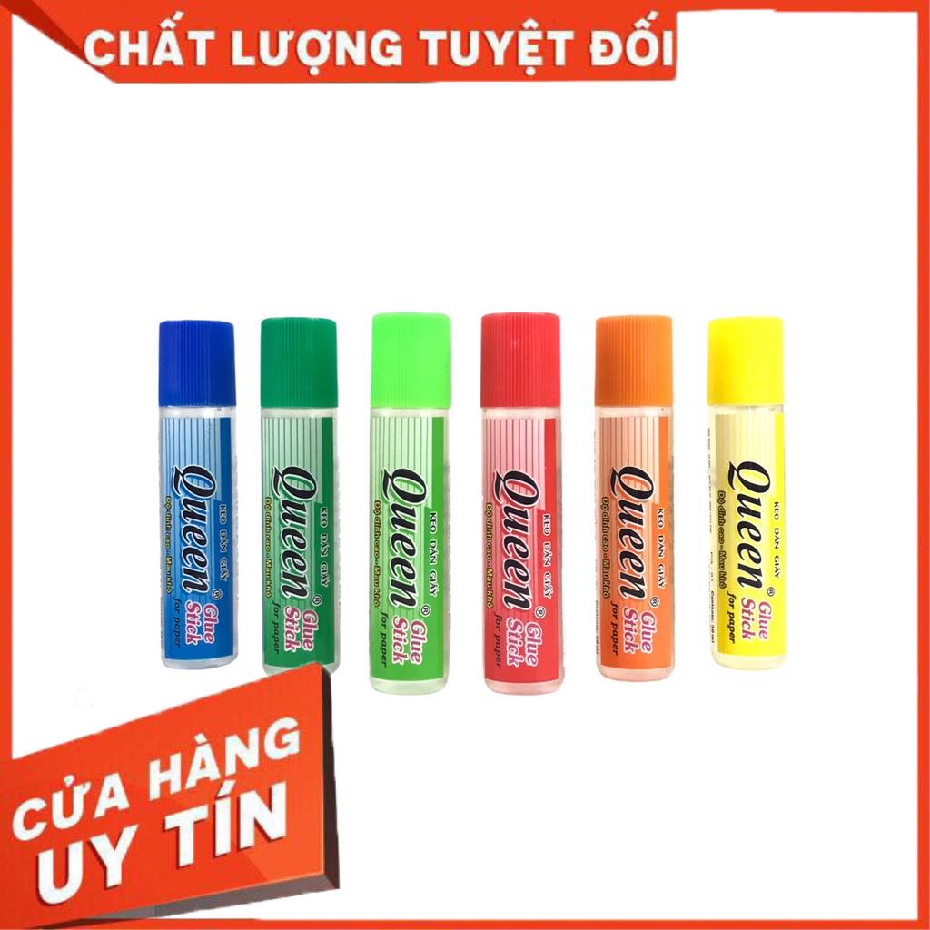 Hồ dán giấy Queen Keo nước kết dính queen