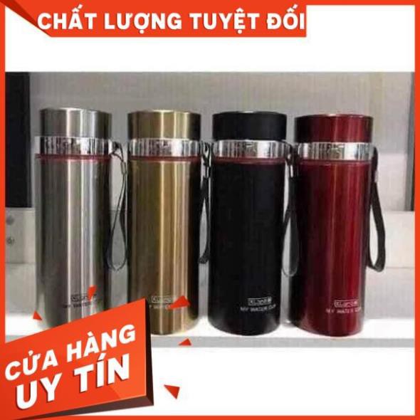 Bình Giữ Nhiệt Inox 304 Loại 1 Không Gỉ 1000ml Giữ Nhiệt Tốt, Không Bị Mùi  [Có Sẵn]