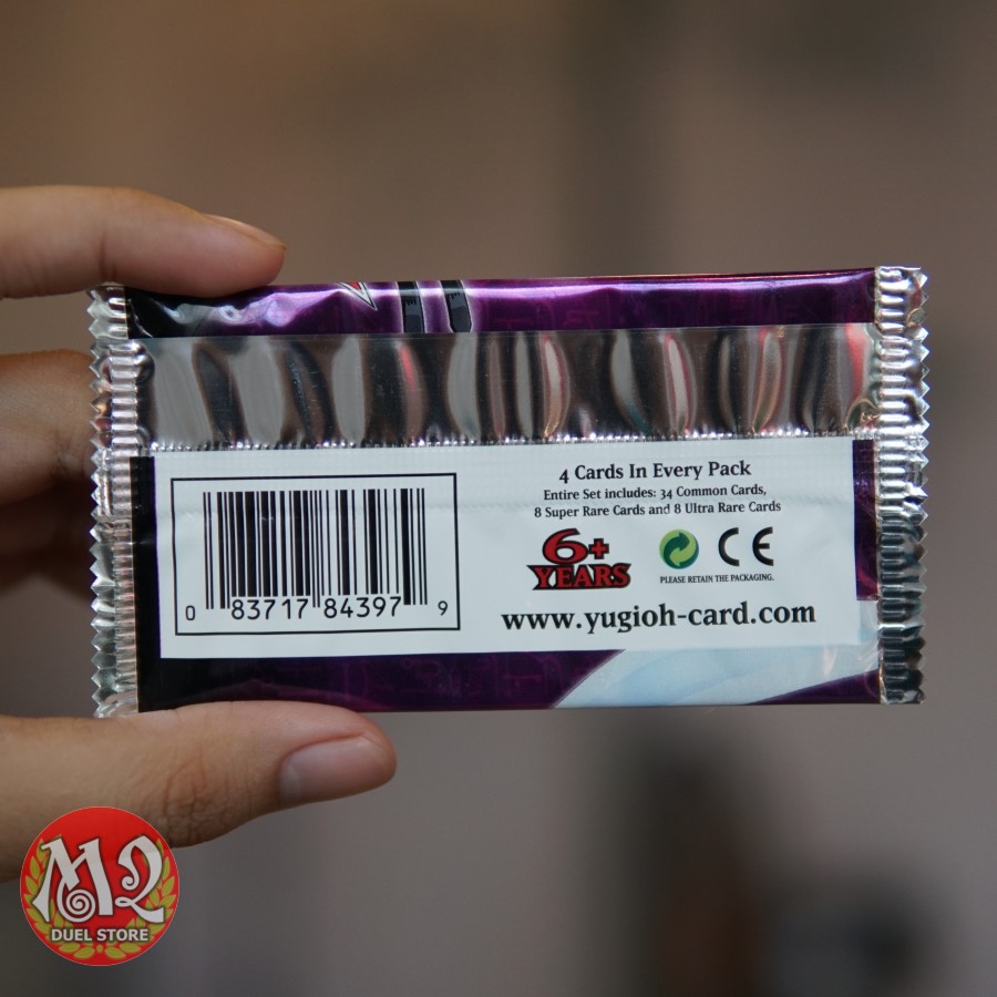 Túi thẻ bài Yugioh Kaiba Speed Duel Attack from the Deep Booster Pack - 4 lá bài mỗi túi - Sản xuất tại US/UK